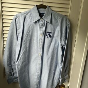 Light blue Polo Ralph Lauren women’s cotton blouse small